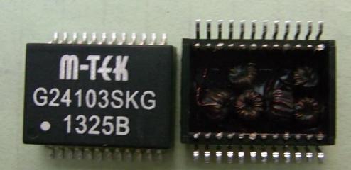 G24103SKG网络变压器 高效滤波器，SMD/DIP/SOP封装之选